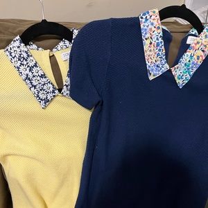 X2 Jcrew knitted polos